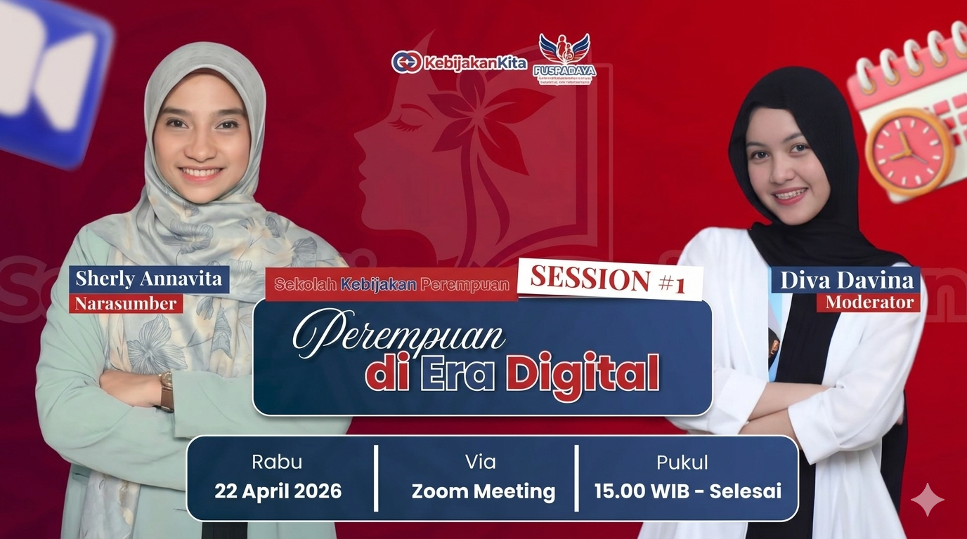 Poster Sekolah Kebijakan Perempuan