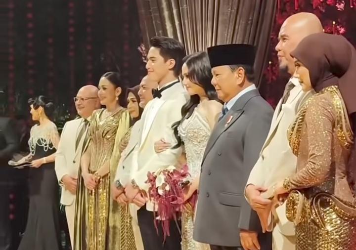 Prabowo Hadiri Resepsi El Rumi