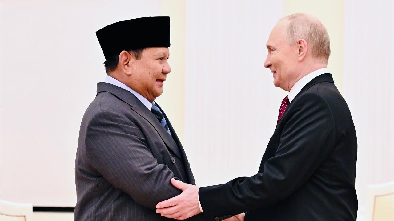 Prabowo bersama Putin