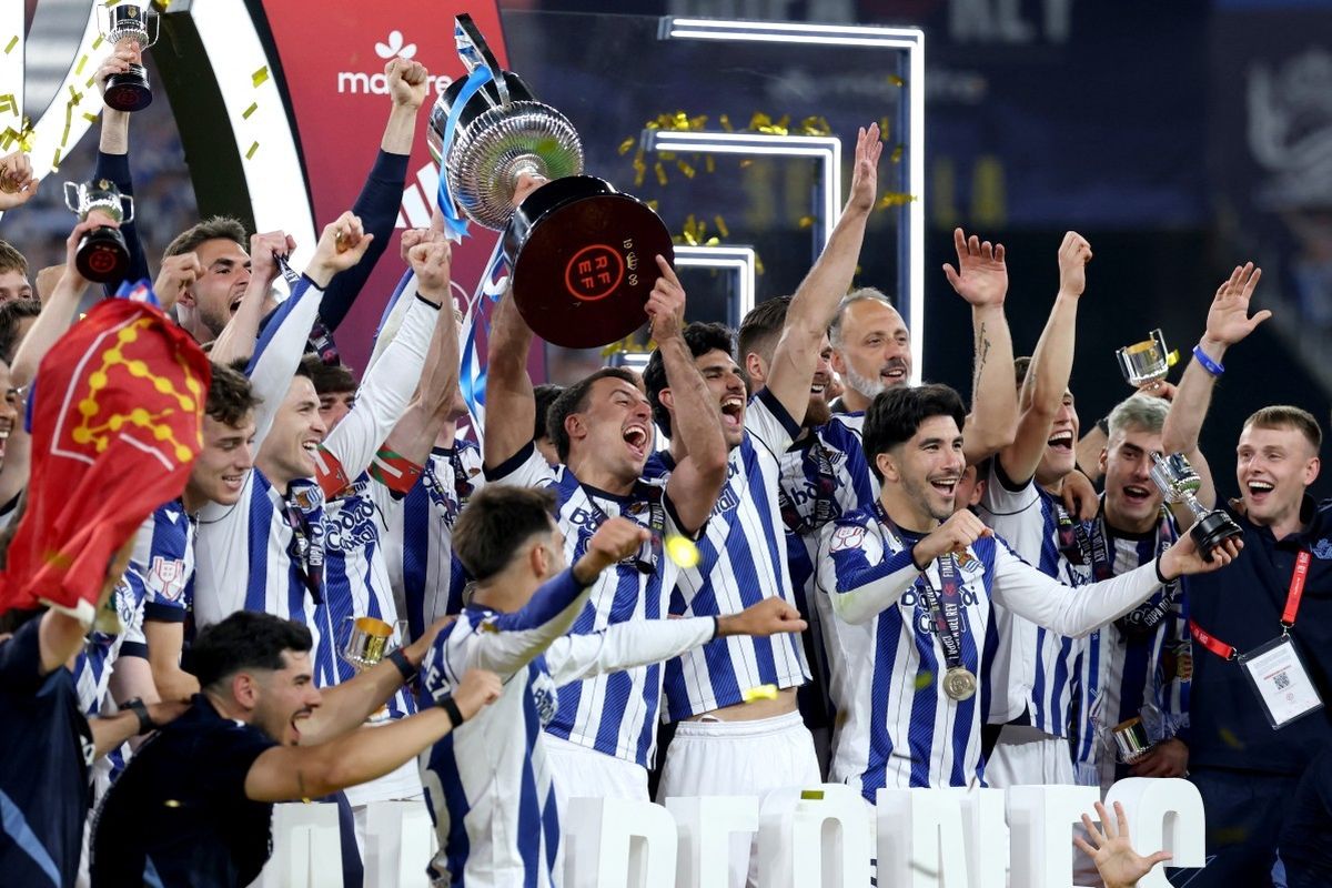 Real Socieded Juara Copa del Rey