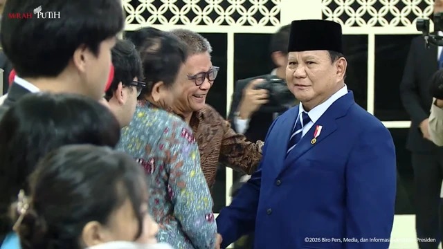 Rocky Gerung bertemu Presiden Prabowo
