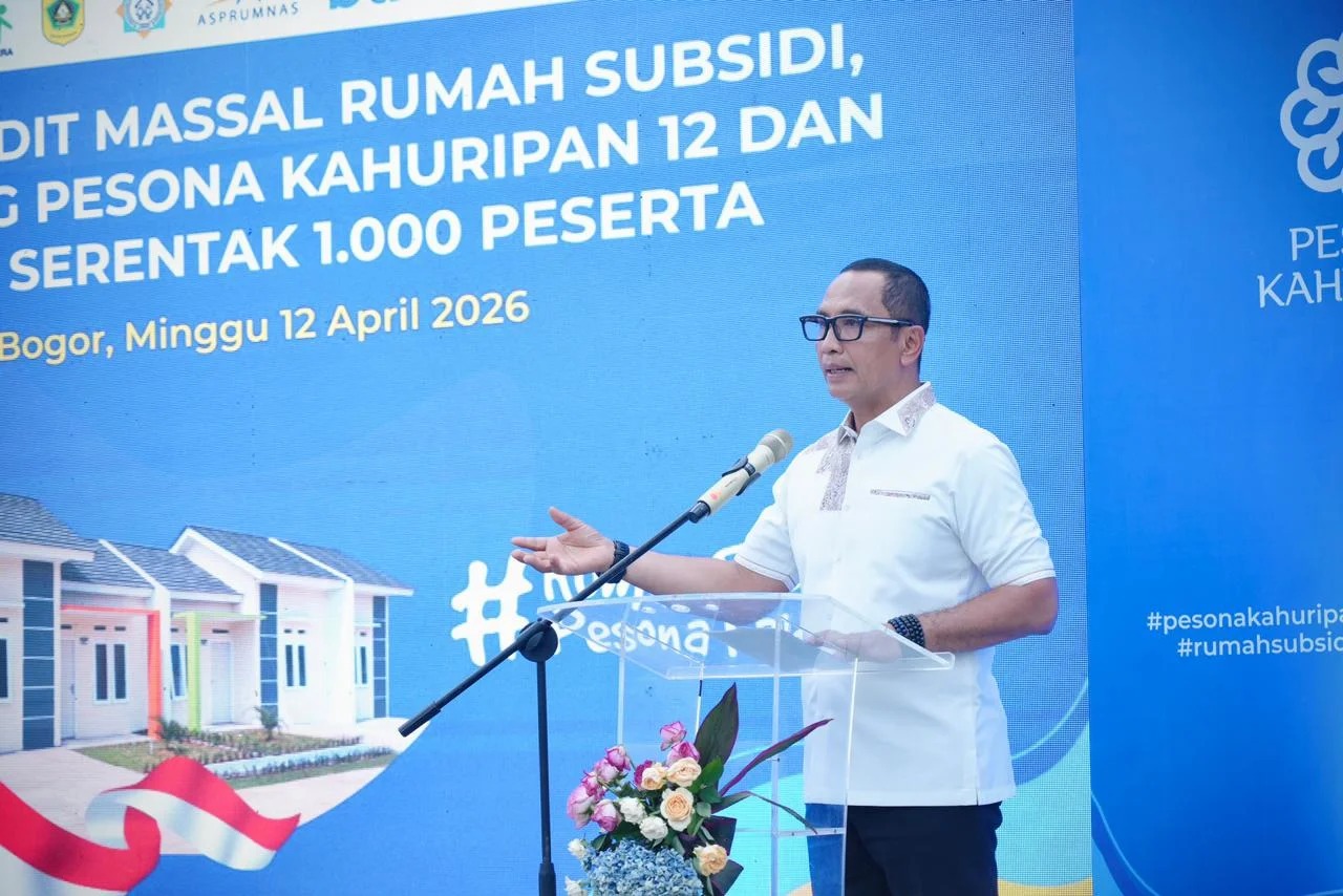 Sekretaris BNPP RI Meresmikan Program Gentengisasi