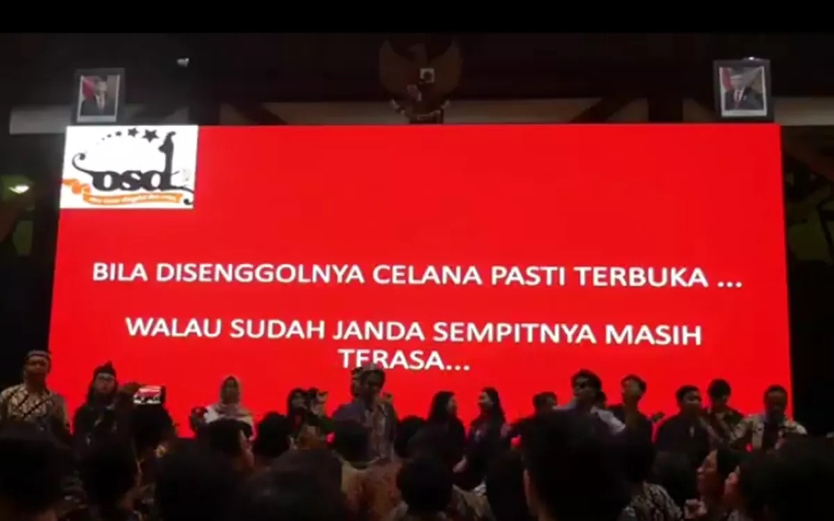 Viral! Video Mahasiswa ITB Nyanyikan Lagu Tak Senonoh