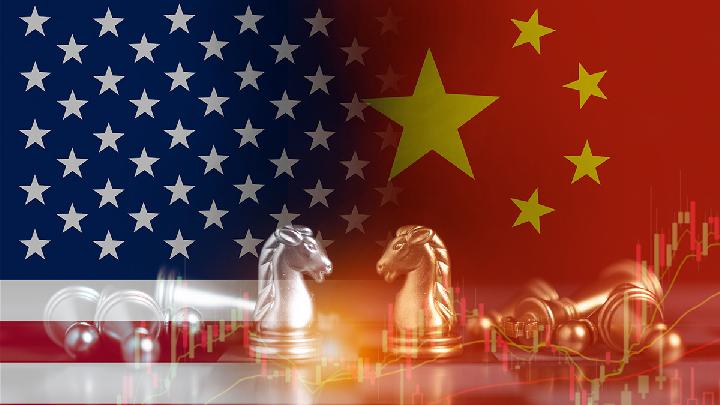 Ilustrasi Amerika vs China