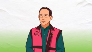 Ilustrasi Nadiem Makarim