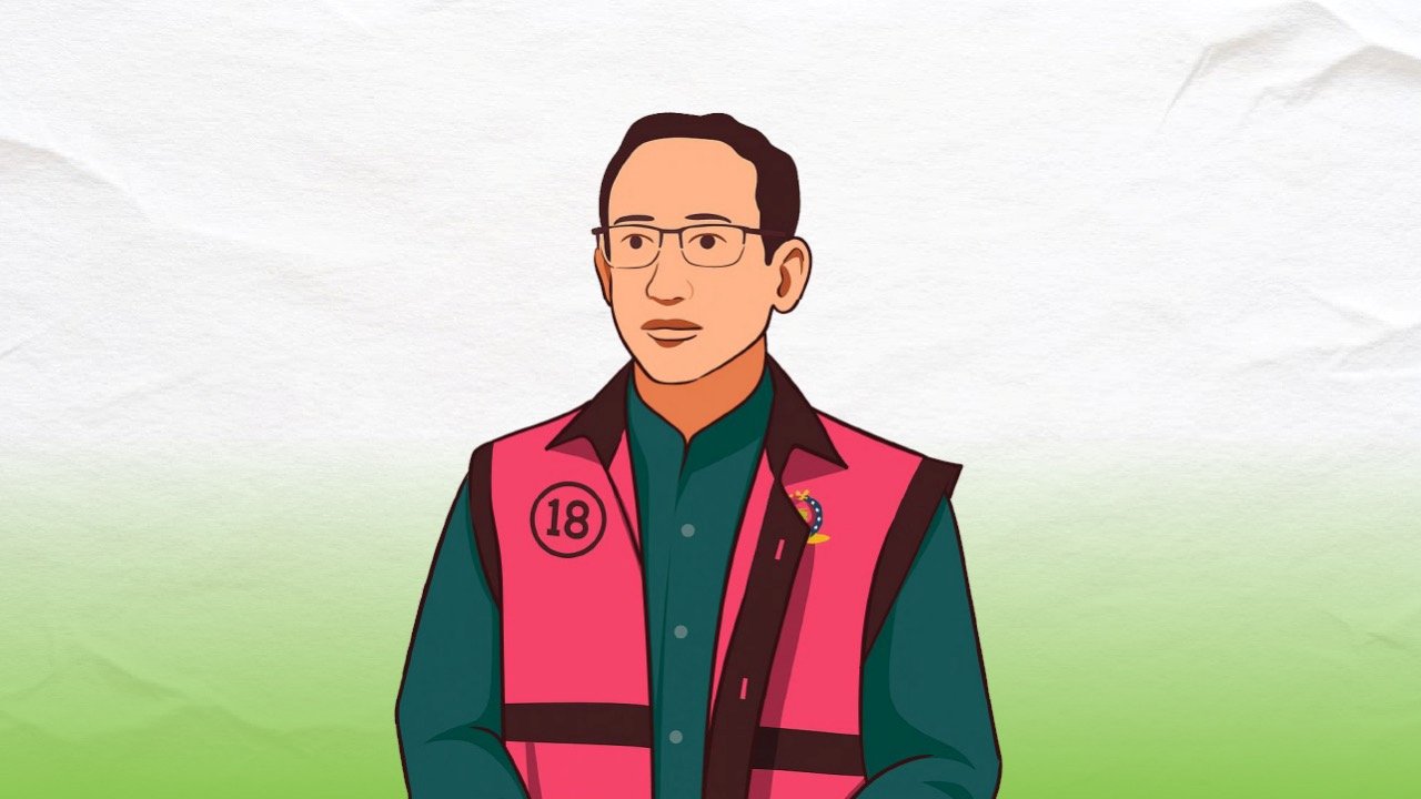 Ilustrasi Nadiem Makarim