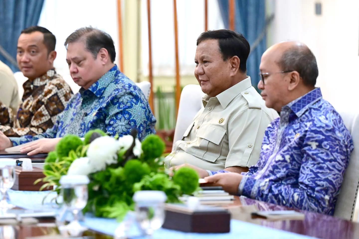 Prabowo bertemu Tokoh Ekonomi Nasional